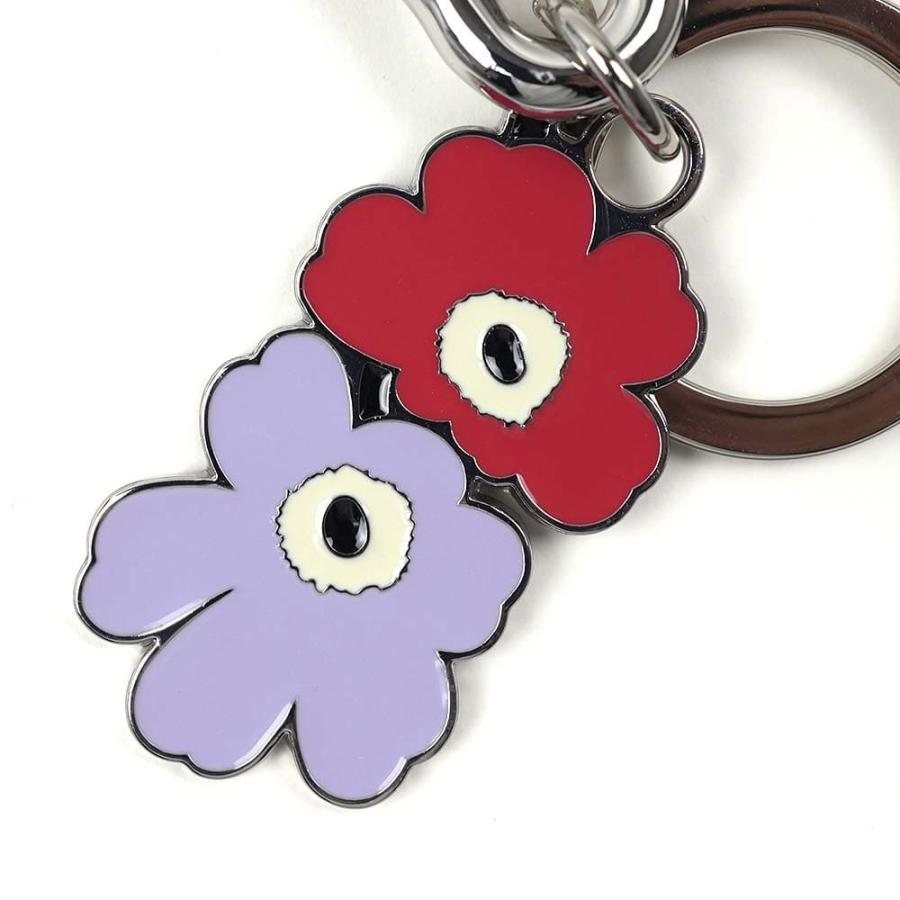 Puhallus Unikko Kioski key chain - red, purple