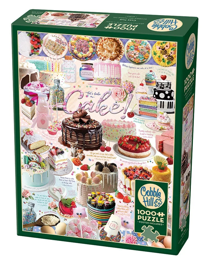 Cake Time, 1000PCS, Compact