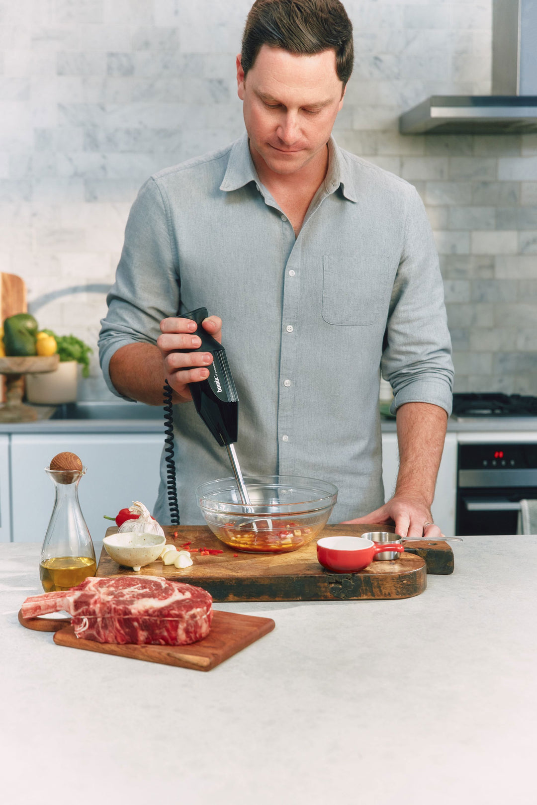 Speciality Grill & Chill BBQ  Immersion Blender 200W Black