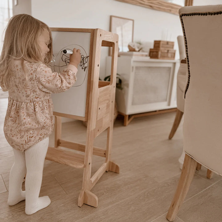 LOLA Deluxe Solid Wood Adjustable Learning Tower