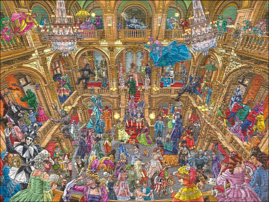Masked Ball - 1500 piece puzzle