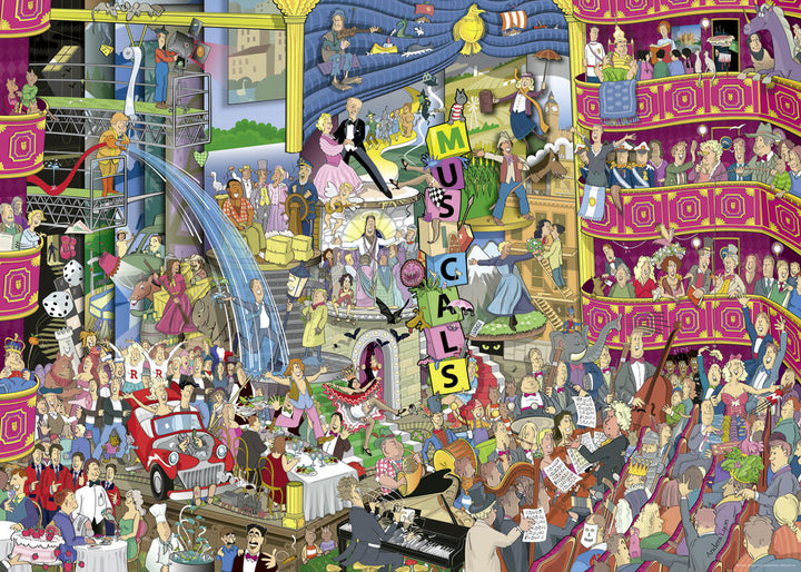 Best of Musicals - 1000 pieces puzzle
