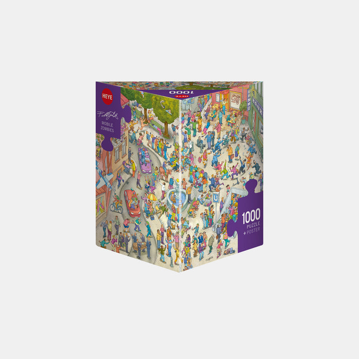 Mobile Zombies - 1000 pieces puzzle