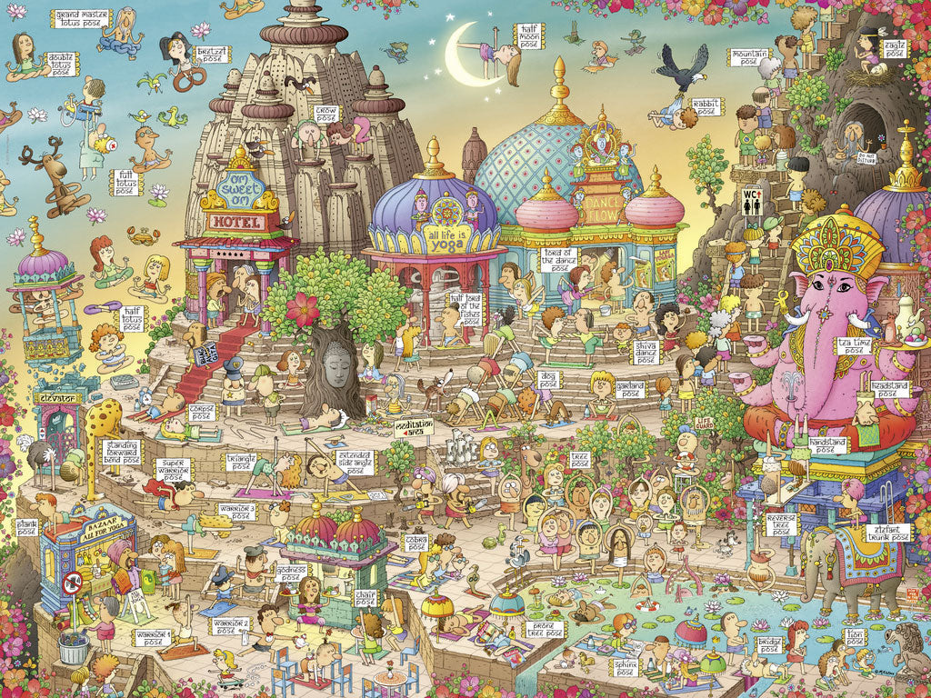 Yogaland - 1500 pieces puzzle