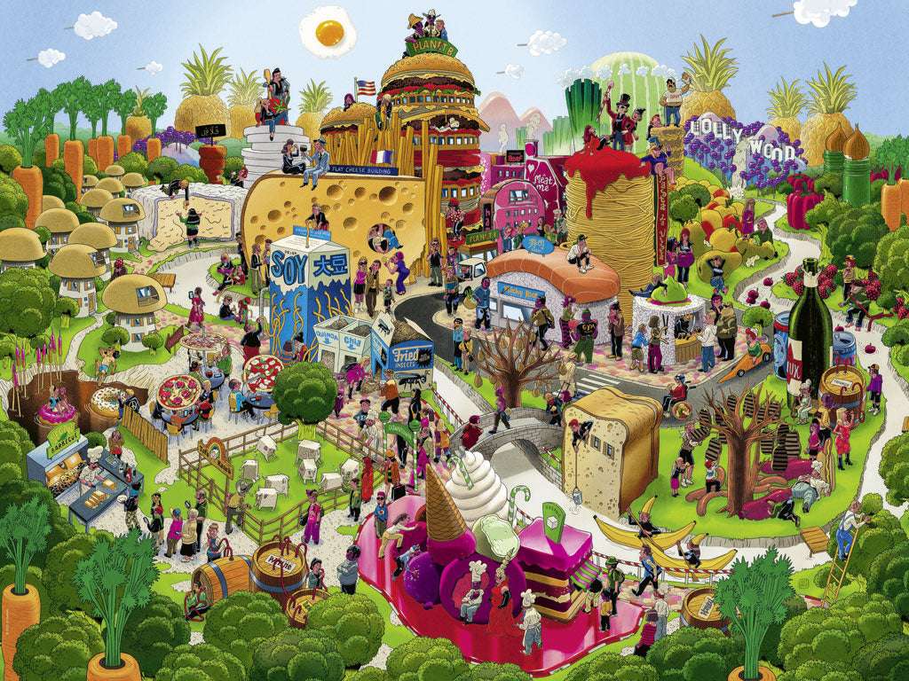 Suger Hills - 1000 pieces puzzle
