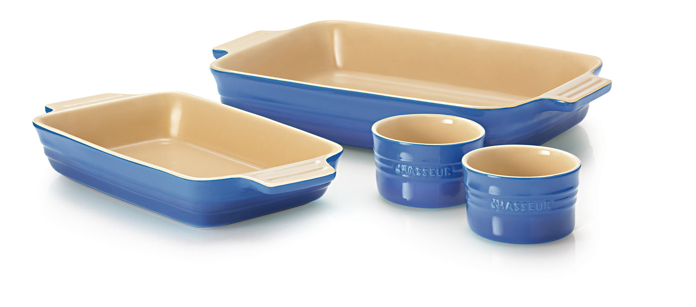 La Cuisson 4Piece-Baker Set Blue