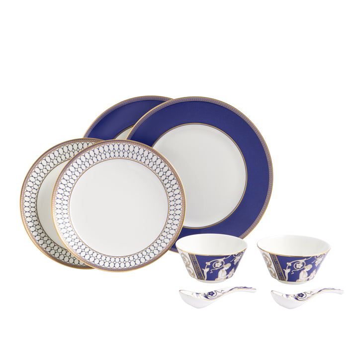 Wedgwood Renaissance Accents Gold 8 Piece Dinnerware Set