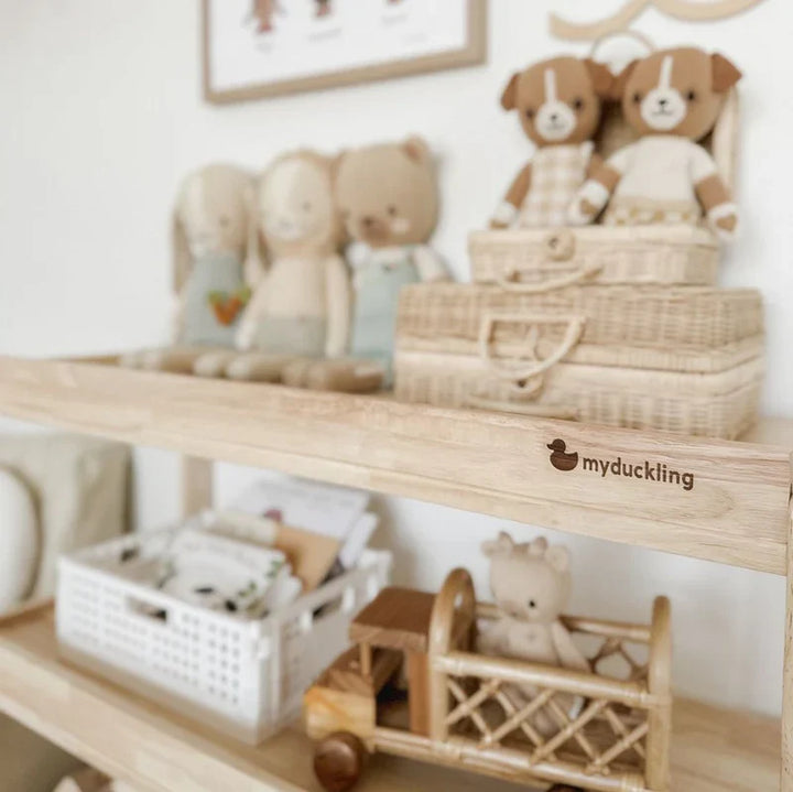 NALA Solid Wood 3 Layer Storage Shelf