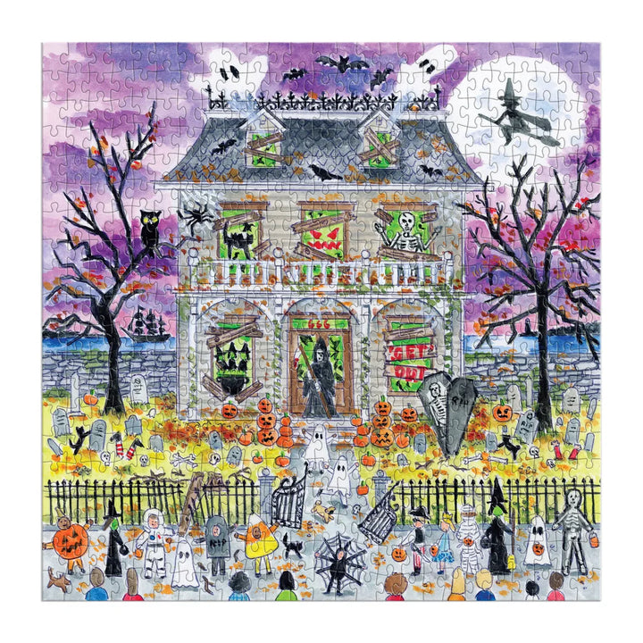 Michael Storrings Haunted House, Glow in the Dark Puzzle, 500 Piece Puzzle