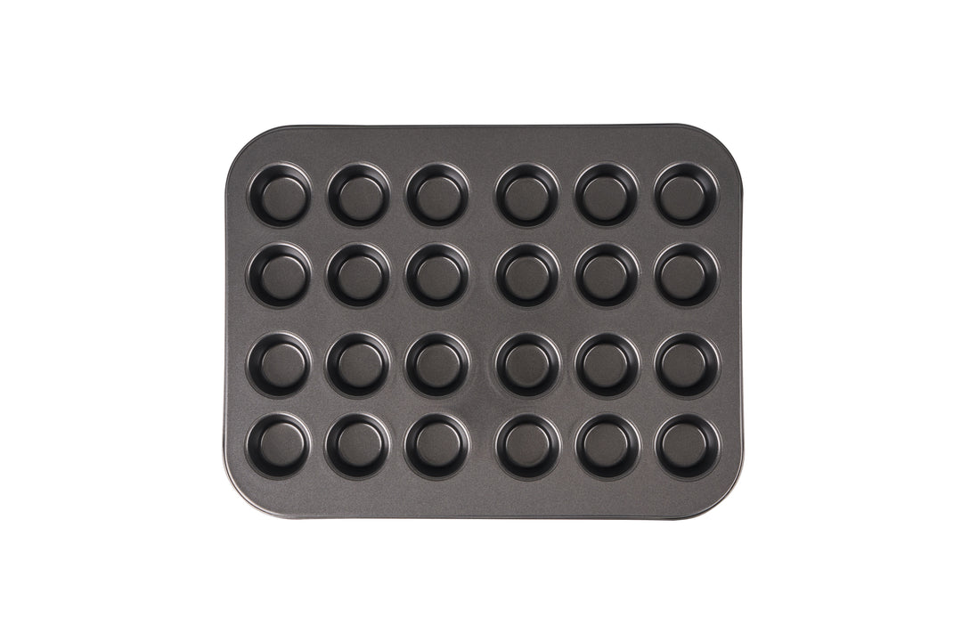 BAKEMASTER Non Stick 24 Cup Mini Muffin Pan 34.5 x 27cm