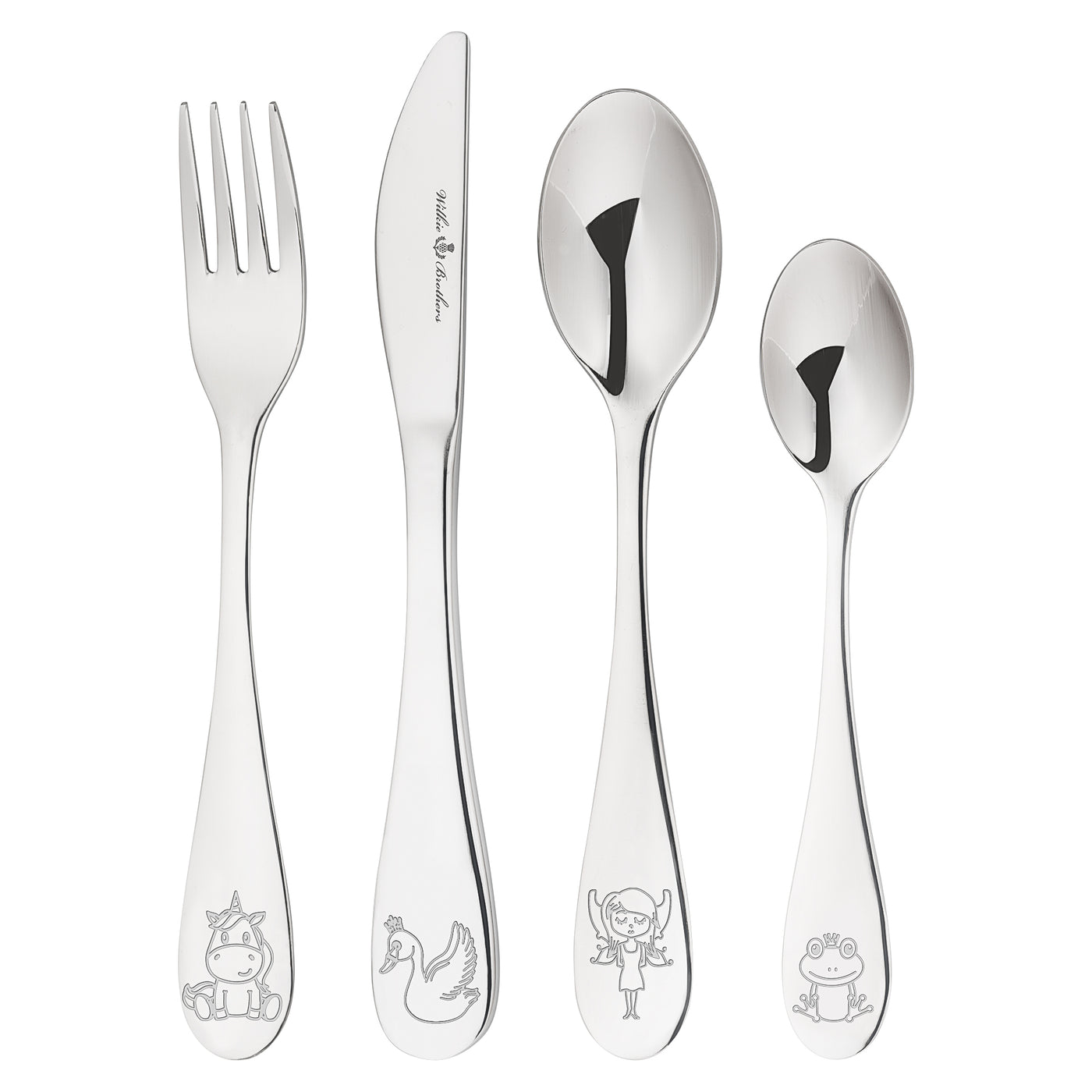 Wilkie 4Pc Kids Cutlery Fairytale
