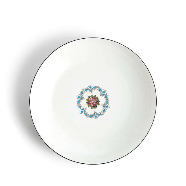 Florentine Turquoise Pasta Bowl
