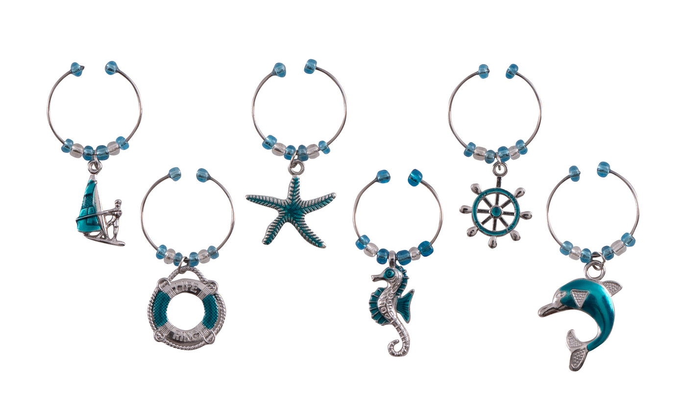 Wine Charms - Nautical
