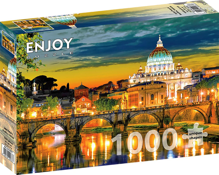 Saint Peter's Basilica, Vatican - 1000 Piece Jigsaw Puzzle