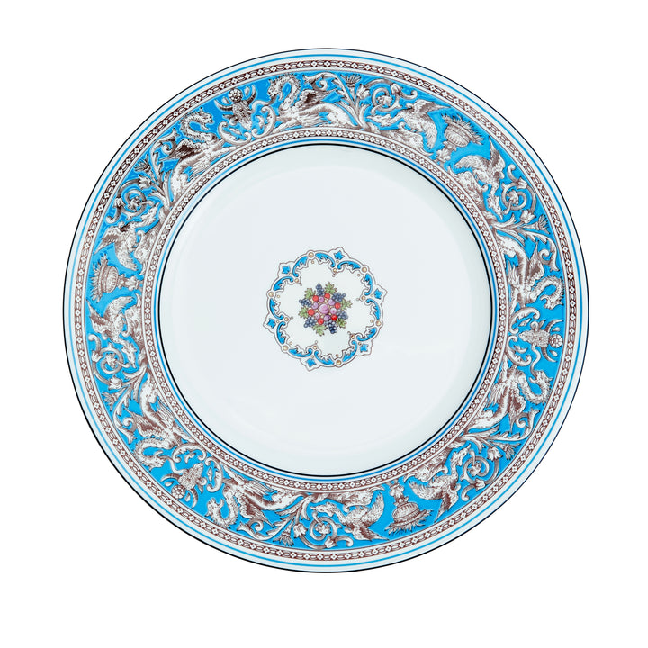 Florentine Colours  Plate 27cm Turquoise
