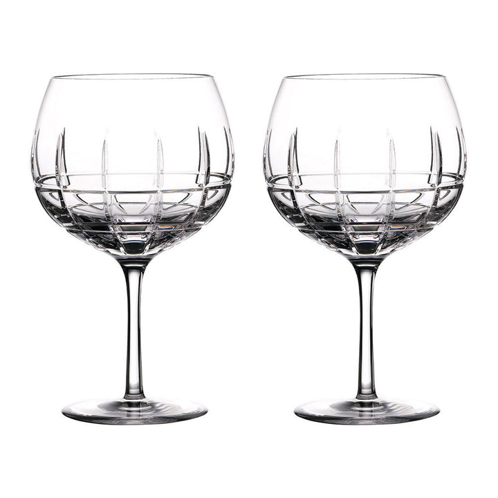 Waterford Crystal Gin Journey Cluin Gin Balloon Pair