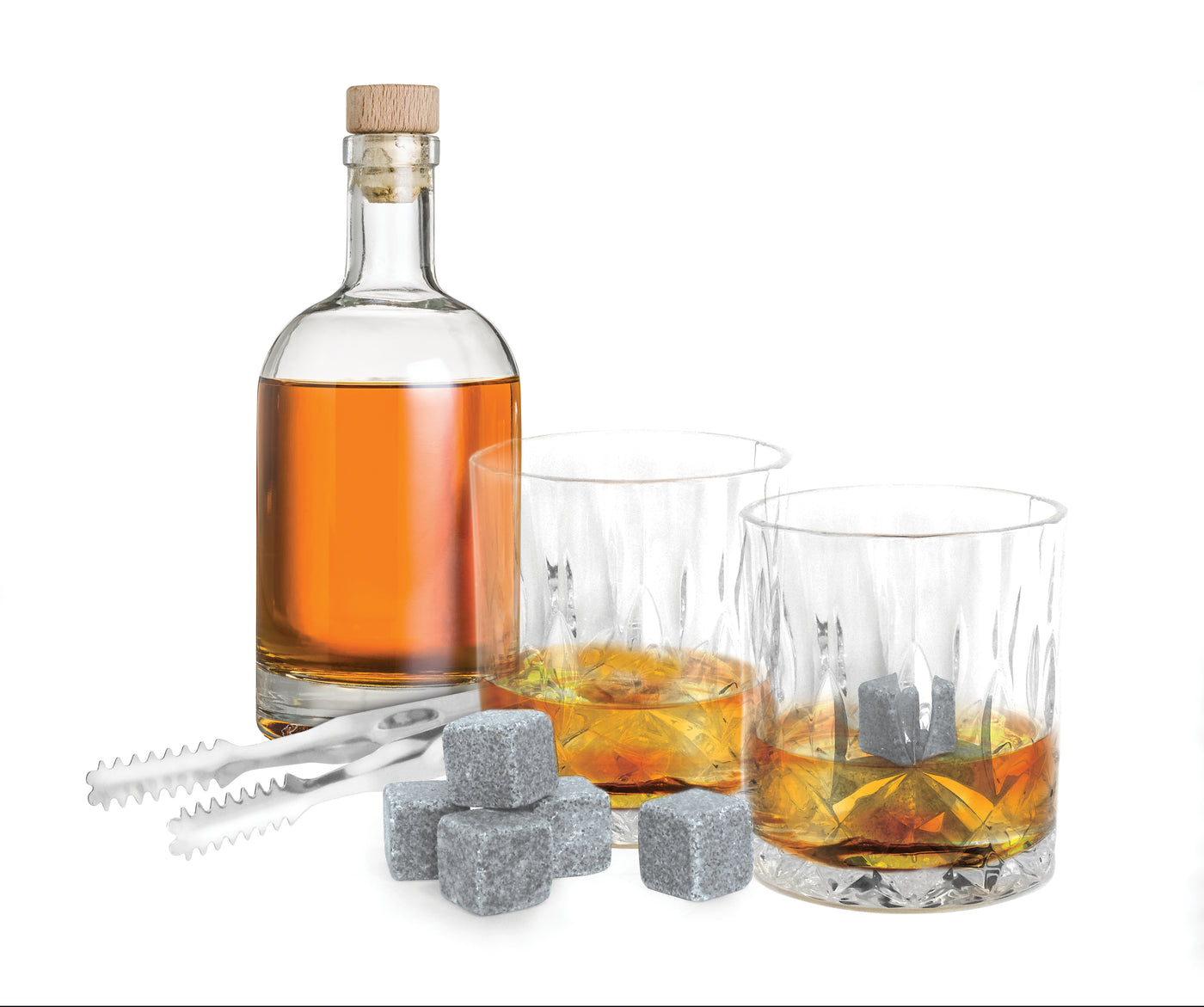 Whisky Stone And Glass Gift Set