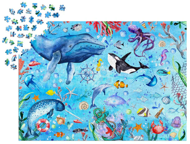 Deep Blue Sea - 1000 Piece Jigsaw Puzzle