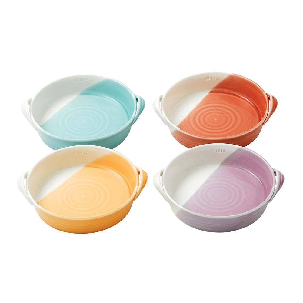 1815 Mini Serving Dishes set of 4 Brights 19cm