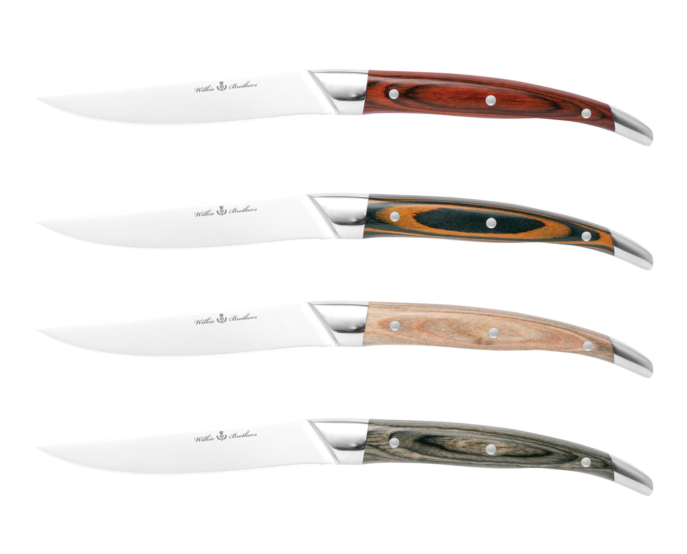 Wilkie 4PC Steak Knife Set Pakka