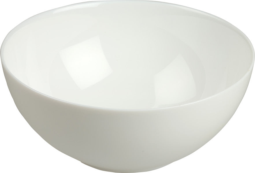 White Coupe Glass Rice Bowl 12cm