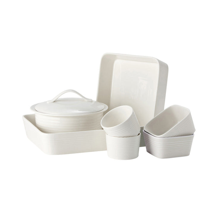 Maze White 7 Piece Set