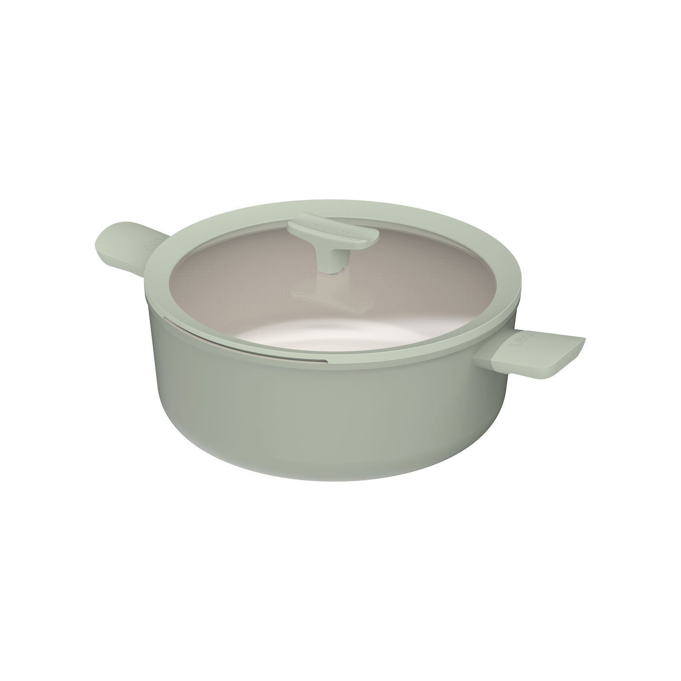Covered stockpot Balance Sage 28cm