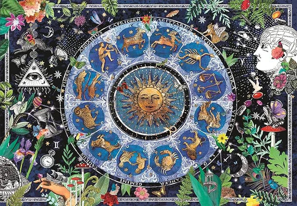 Astrological Chart - 1000 Piece Jigsaw Puzzle