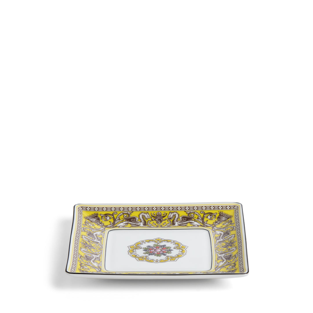 Florentine Colours Citron Square Tray