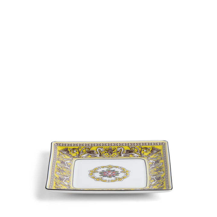 Florentine Colours Citron Square Tray