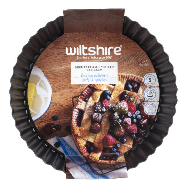 Deep Quiche Pan With Removeable Base