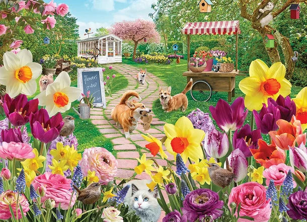 Springtime Frolic, 1000PCS,  Compact
