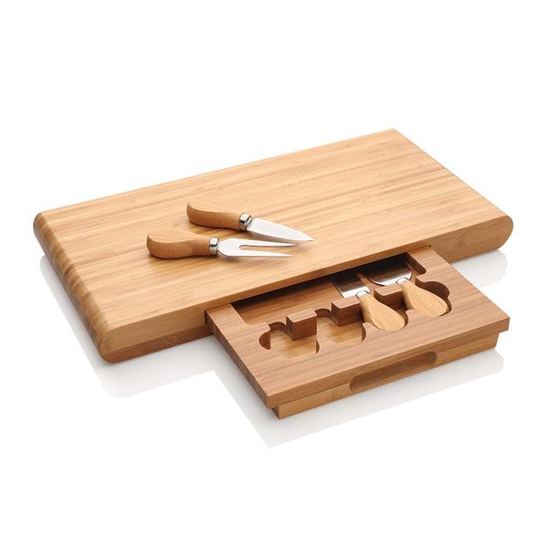 Bamboo 5pc Cheese Set