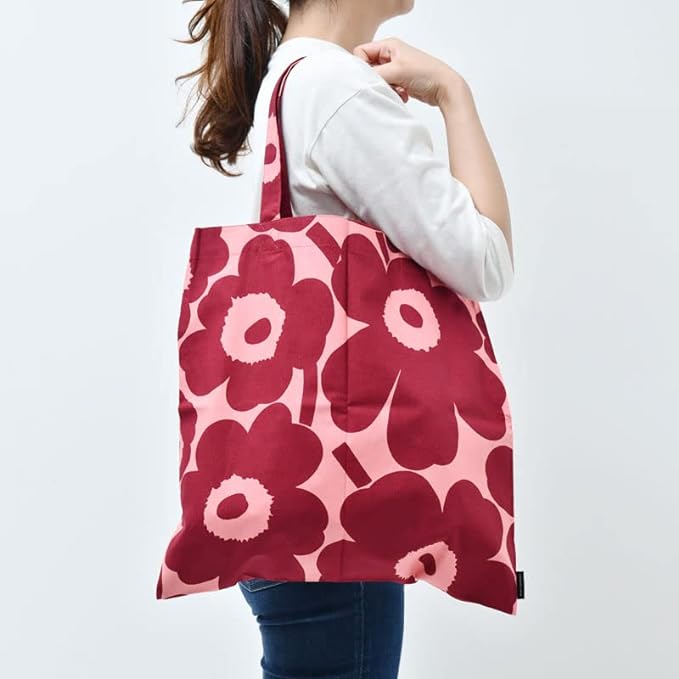 Pieni Unikko Bag 44 X 43 Cm - Pink, red