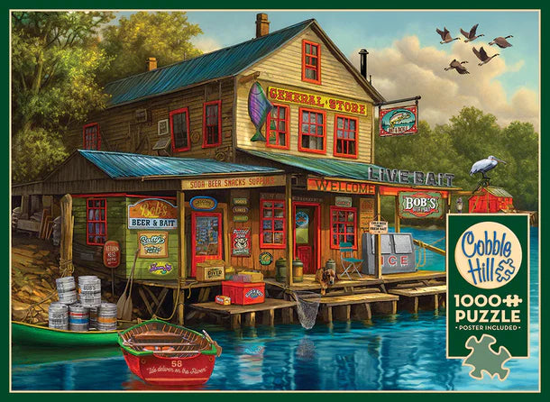 Bob's Beer & Bait - 1000 piece puzzle