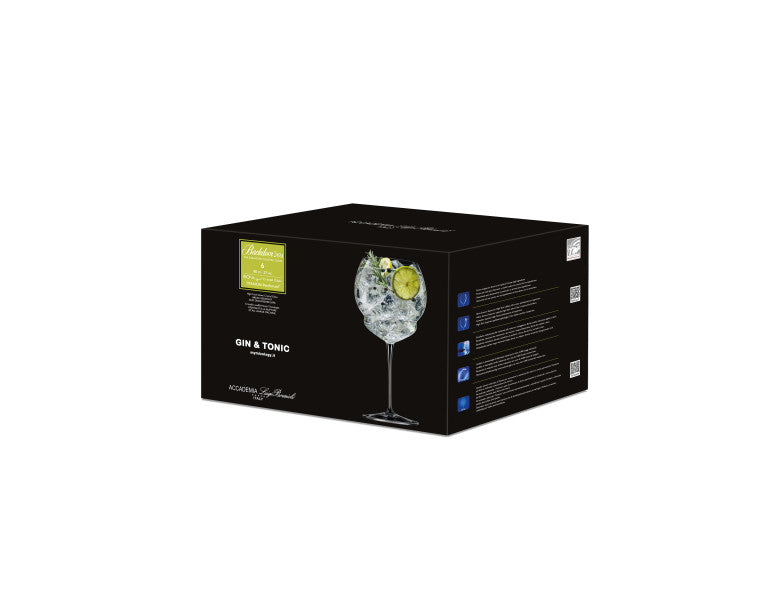 Backdoor20s Gin & Tonic 800ml - Set 4