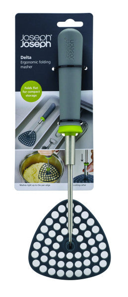 Delta Folding Masher - Grey / Green