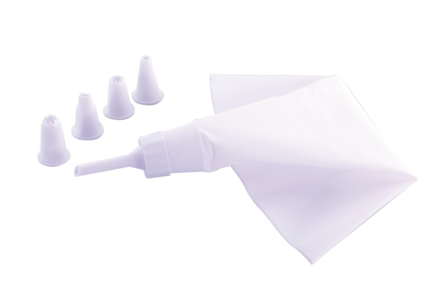 Icing Bag Set With 5 Nozzles