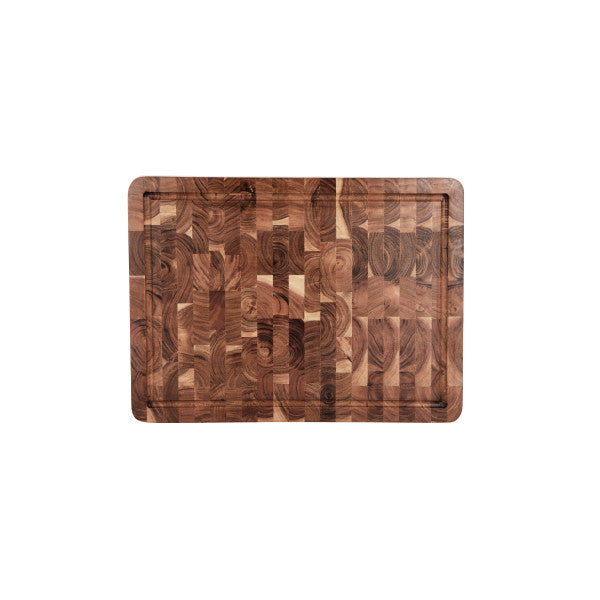 Serve Natural Acacia Butchers Block with Handles 510x380x40mm