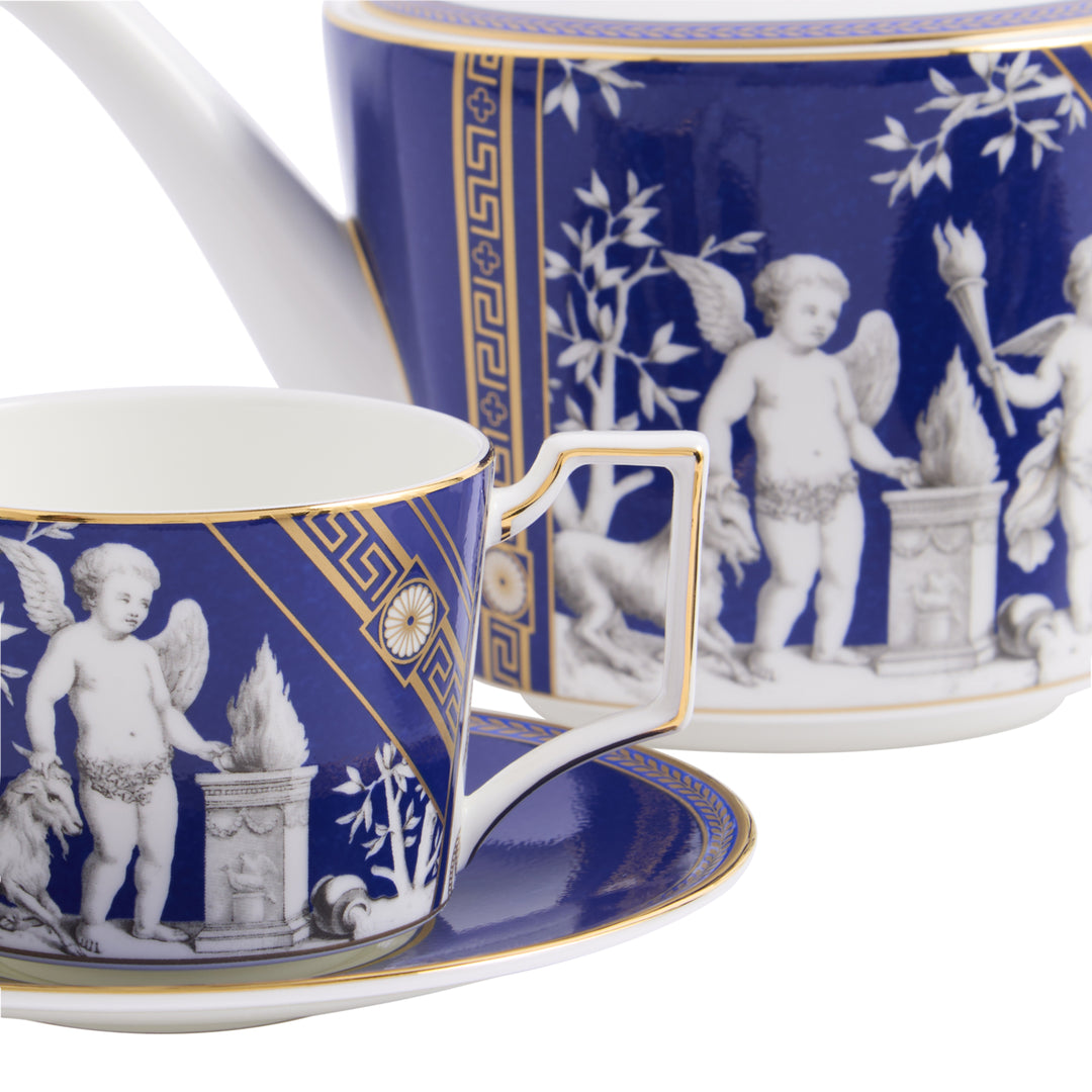 Wedgwood Renaissance Accents Gold Teapot Set