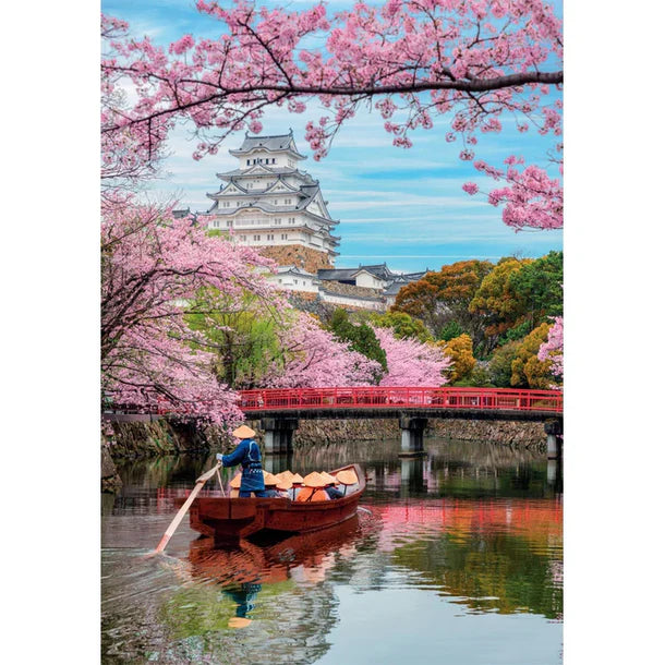Himeji Castle In Spring - 1000 piece puzzle