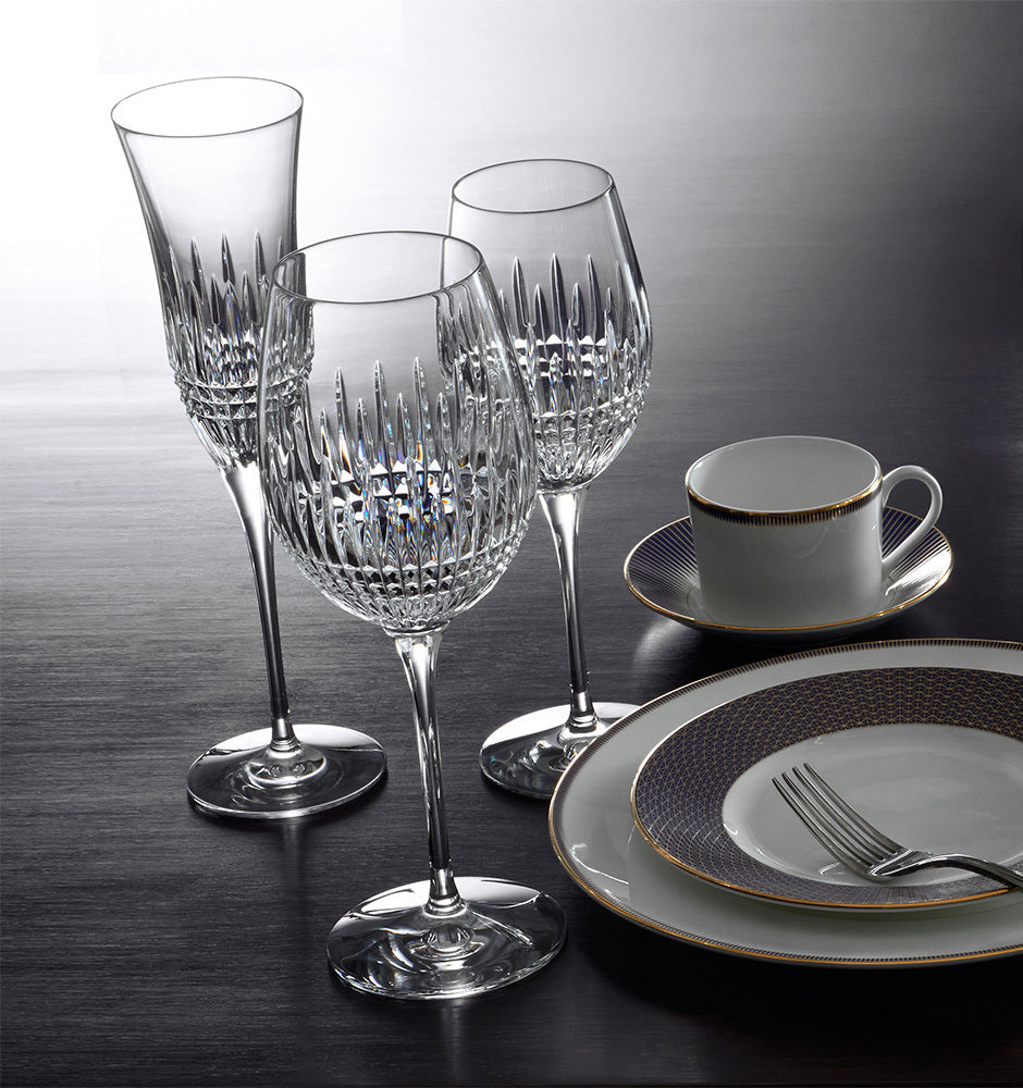 Waterford Lismore Diamond Essence Goblet Pair