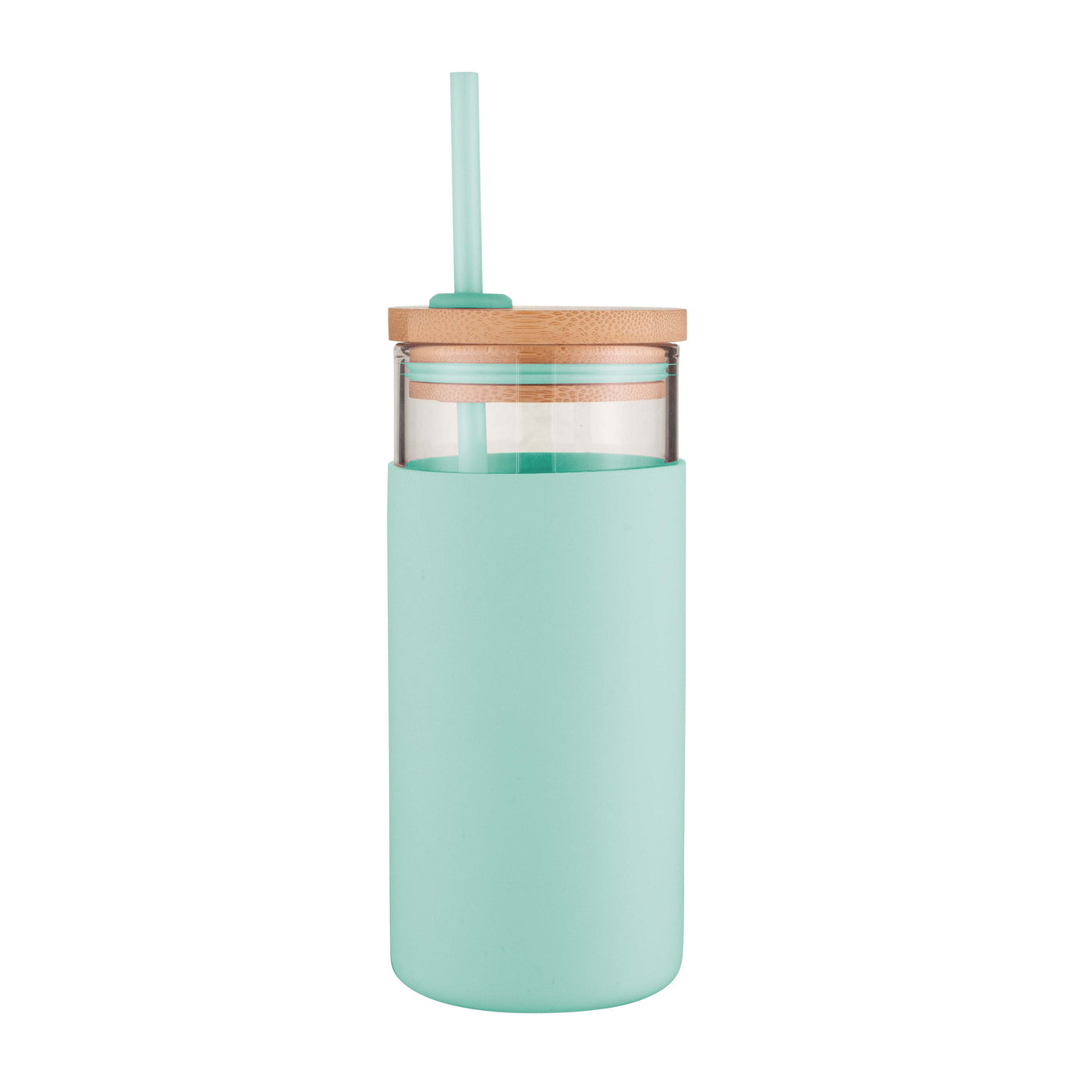 Glass Smoothie Tumbler 500ml - Mint