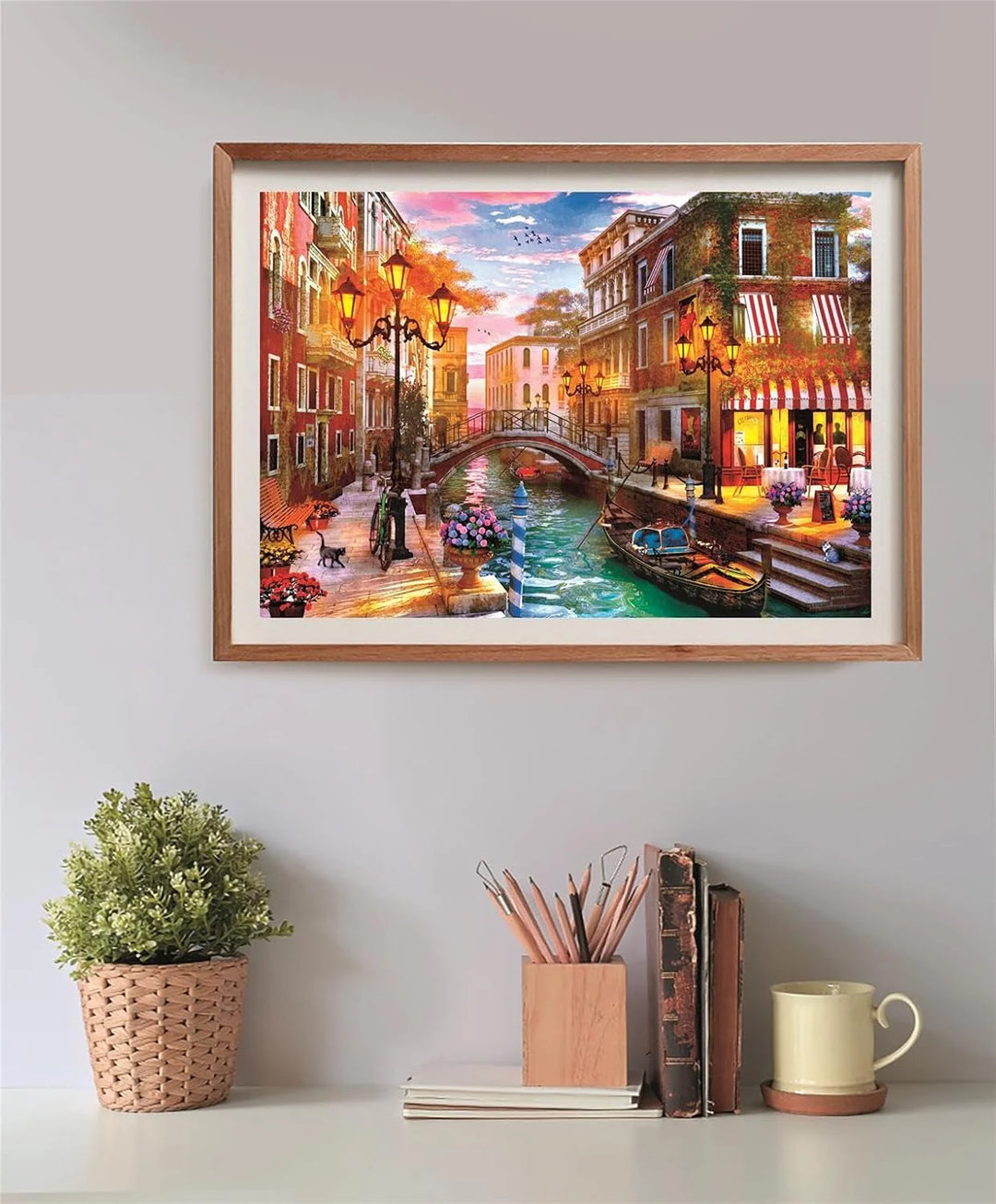 Sunset Over Venice - 500 Piece Jigsaw Puzzle