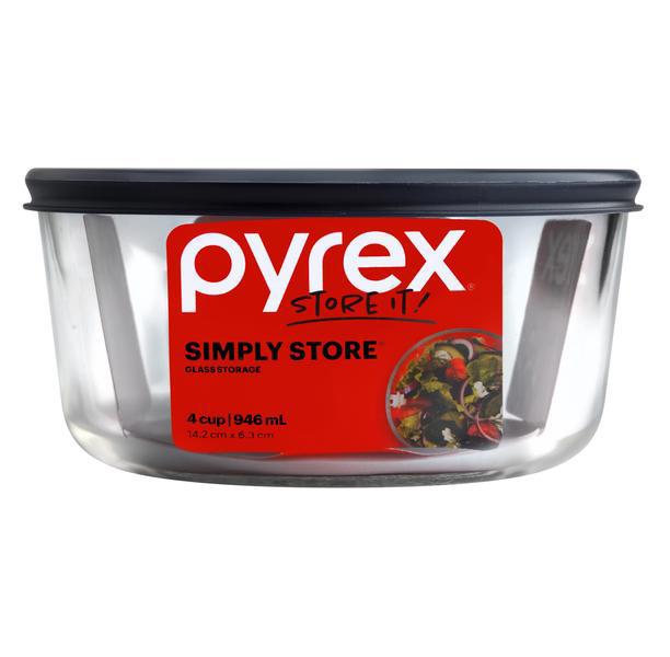 Simply Store 4 Cup Round Blue Lid