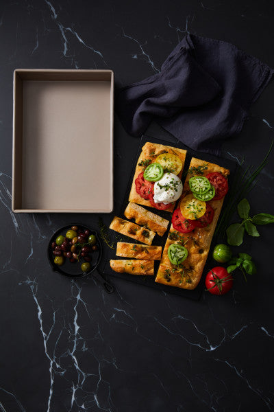 Ceramabake Folded Edge Roasting Dish 33x23x5.5cm