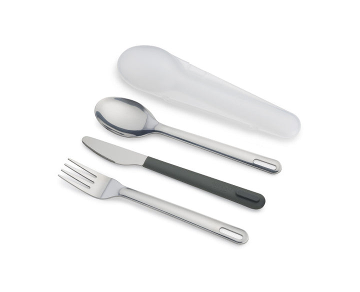 Stainless-steel Cutlery Set (Grey)