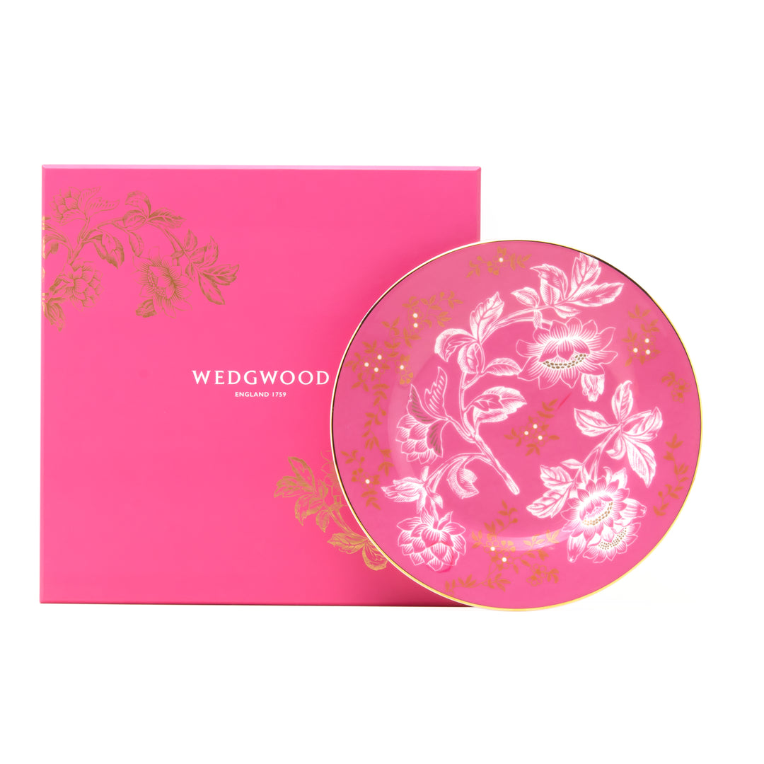 Wedgwood Wonderlust Tonquin Plate Pink 20cm
