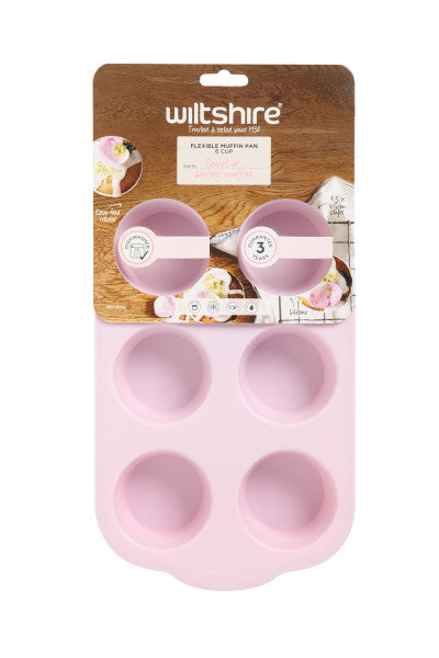 Flexible Muffin Pan -  6 Cup