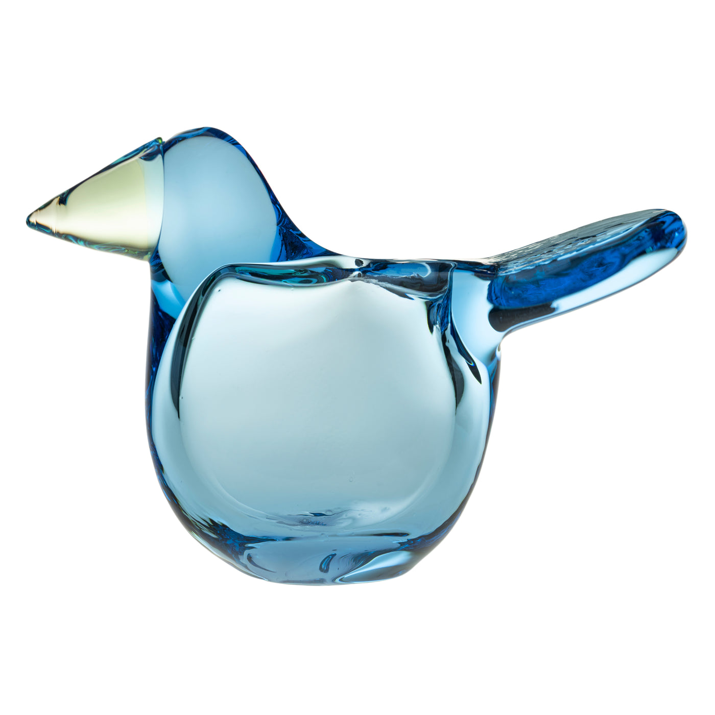 Iittala Birds by Toikka Flycatcher 95mm Sky Blue-Apple Green